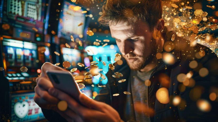 Layar putaran bonus Big Bass Bonanza dengan pengganda pembayaran yang aktif