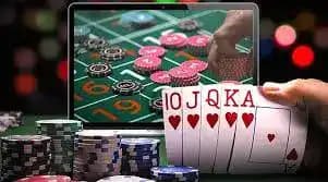 Antarmuka pemain Speed Blackjack mpo galaxy menampilkan chip dan tombol keputusan
